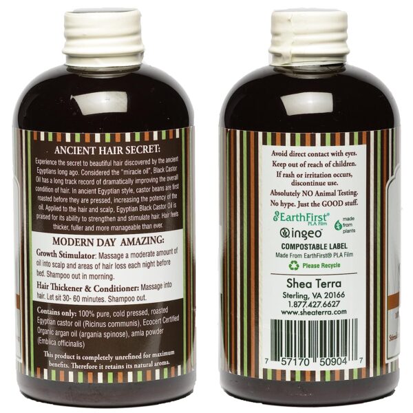 100 Percent Pure Egyptian Black Castor Extra Virgin Oil - Image 2